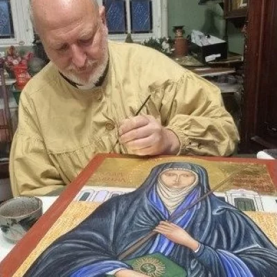 Habló Eduardo Pérez dal Lago, el sacerdote que hizo la primera iconografía de Mama Antula