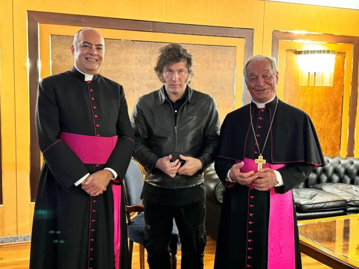 Javier Milei llegó a Roma para reunirse el lunes con Francisco, Mattarella y Meloni