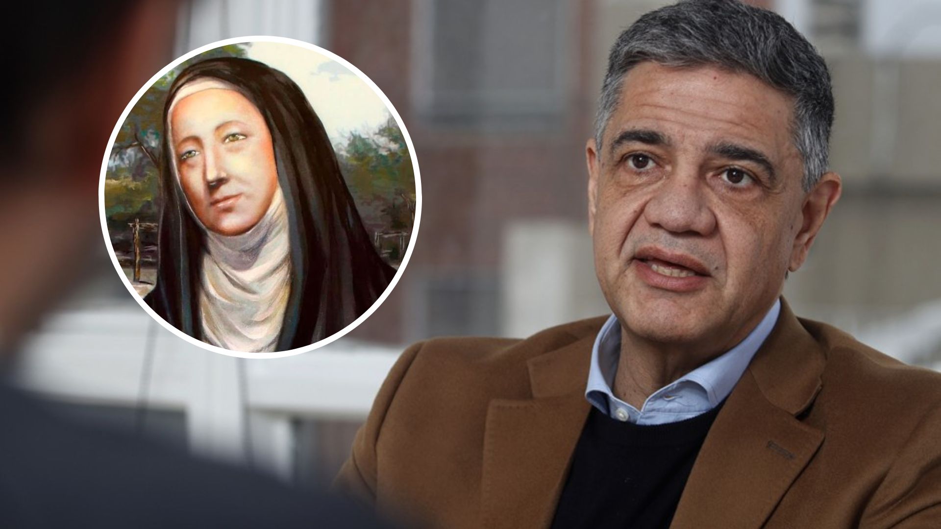 Jorge Macri viajó a Roma para asistir a la canonización de “Mama Antula”