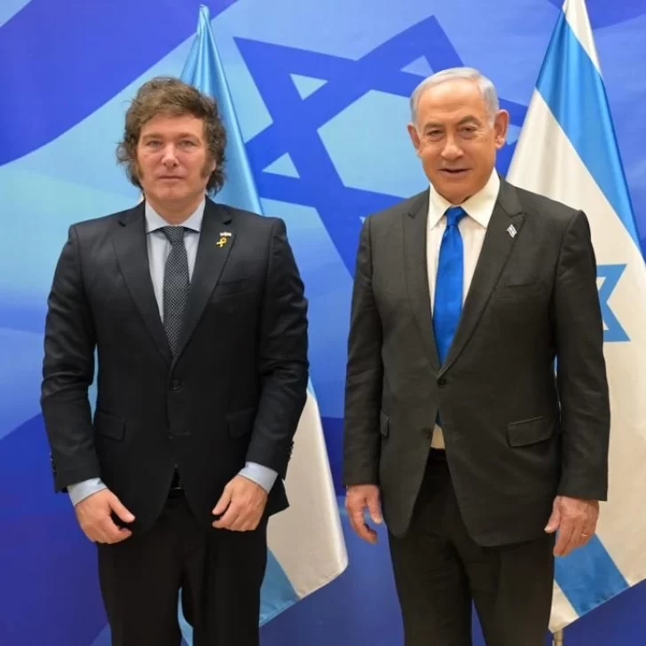 Javier Milei se reunió con Netanyahu, quien le agradeció su “firme apoyo” a Israel Javier Milei se reunió con Netanyahu, quien le agradeció su “firme apoyo” a Israel