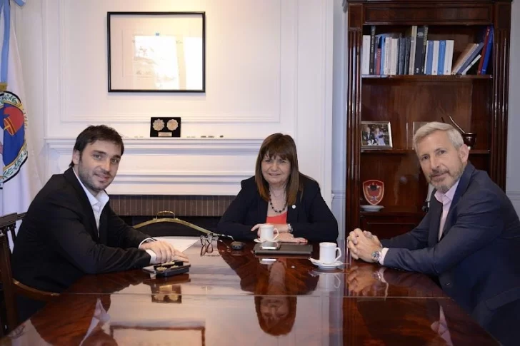 “Nacho” Torres se reunió con Patricia Bullrich y anunció medidas de seguridad para Chubut