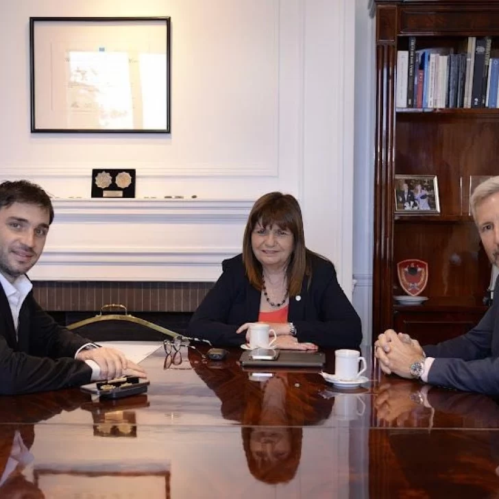 “Nacho” Torres se reunió con Patricia Bullrich y anunció medidas de seguridad para Chubut