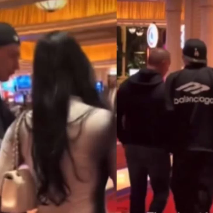 ¿Peso Pluma y Nicki Nicole separados? Sorprendieron a Peso Pluma con otra mujer en Las Vegas y arden las redes