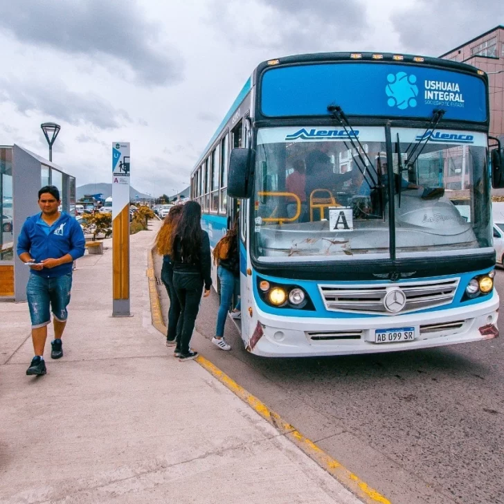 Colectivos: Ushuaia evalúa subir de $85 a $800 el valor del boleto