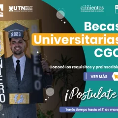 CGC anunció una nueva convocatoria de becas universitarias