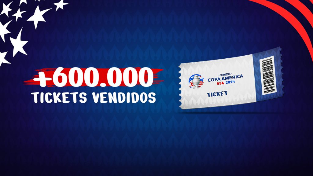 Más de 600.000 Entradas Vendidas para la Copa América 2024