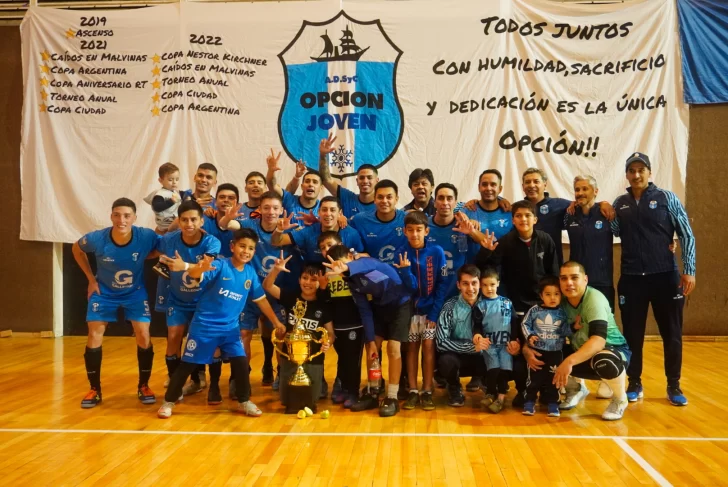 Opción Joven gritó campeón de la Primera A tras ganarle a Unión Santacruceña