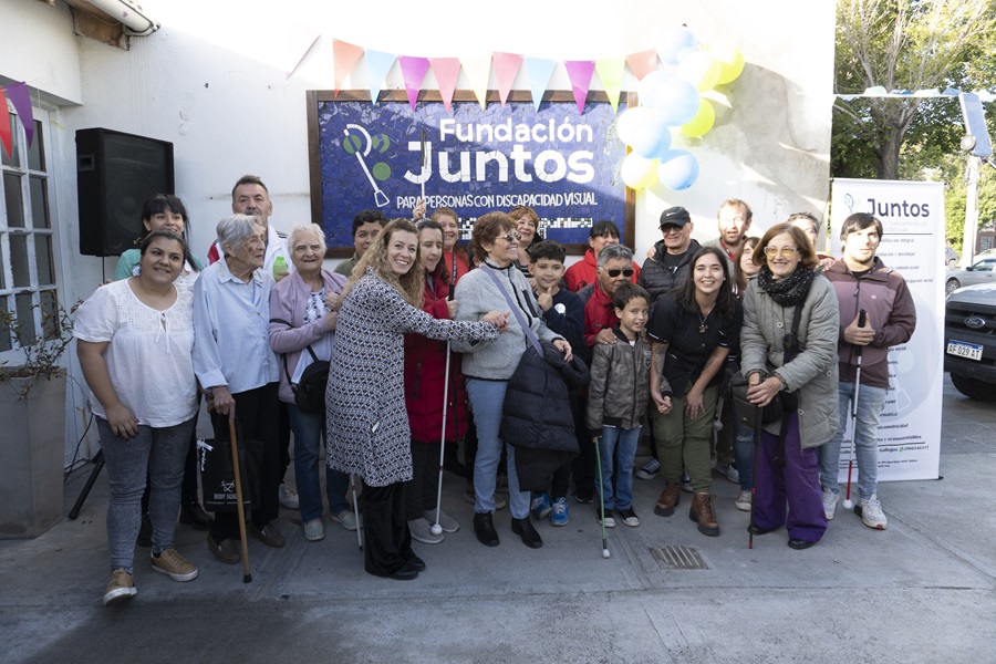 La Fundación Juntos inauguró su mural y abrió el 2024