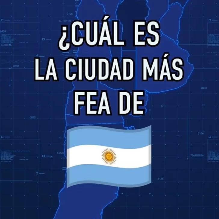 Una encuesta en redes revela las ciudades más feas de Argentina: Río Gallegos en segundo lugar