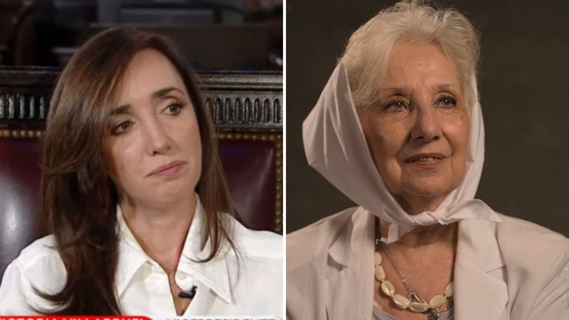 Victoria Villarruel cruzó a Estela de Carlotto: “No te votó nadie”