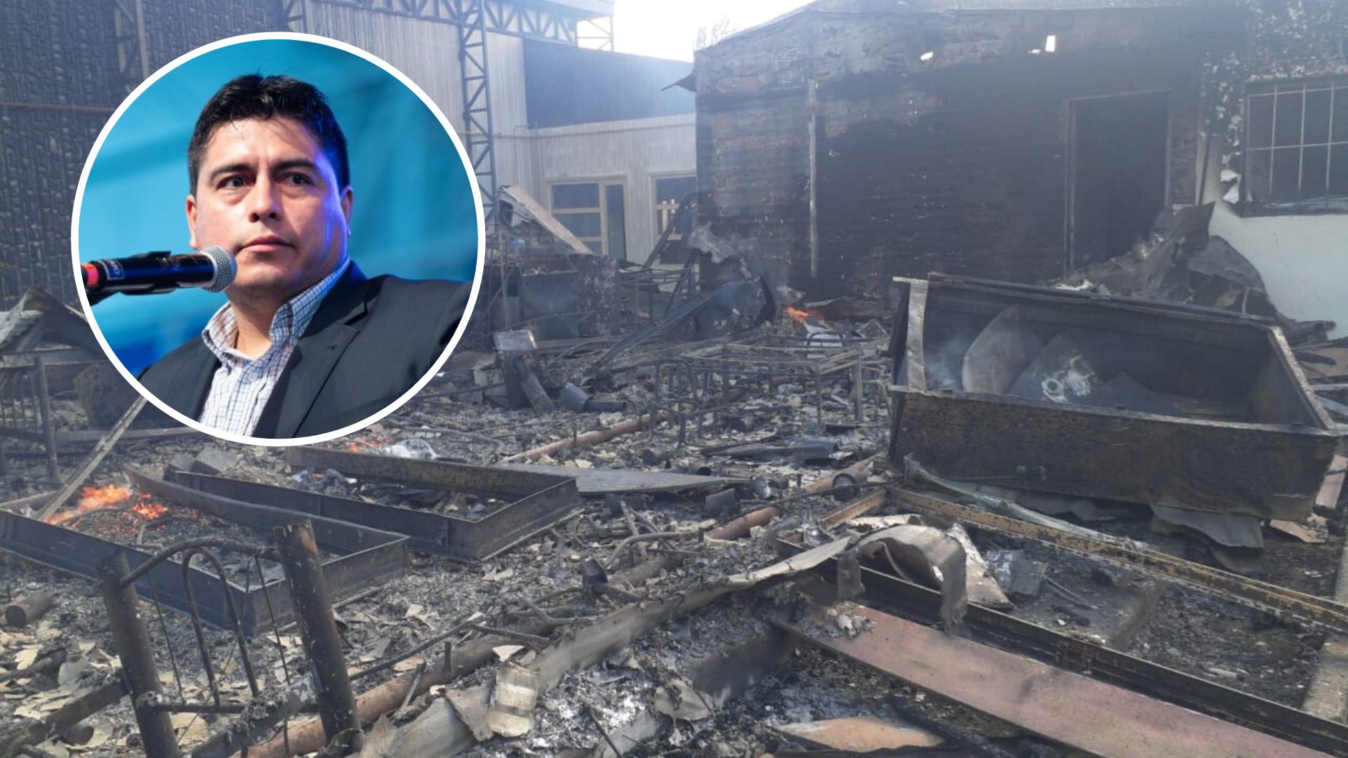 Vidal ordenó “una investigación completa” por el incendio en la escuela de Las Vegas