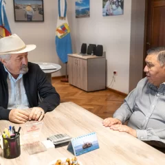 Macharashvili se reunió con Jorge Ávila para delinear acciones ante la partida de la empresa YPF