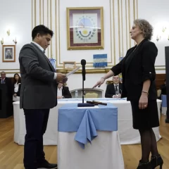 Cecilia Borselli asumió como ministra de la Secretaría General de la Gobernación