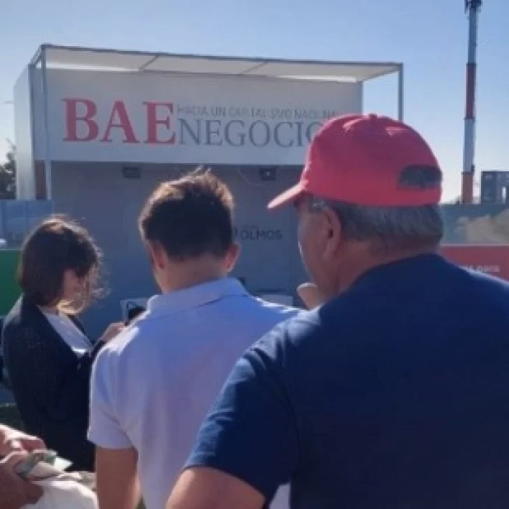 Miles de personas ya visitaron el stand de BAE Negocios en Expoagro 2024