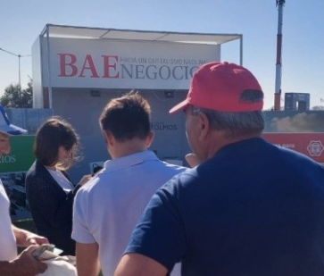 Miles de personas ya visitaron el stand de BAE Negocios en Expoagro 2024