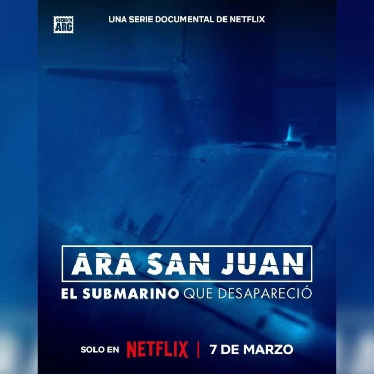 Caleta Olivia presente en el documental de Netflix sobre el ARA San Juan