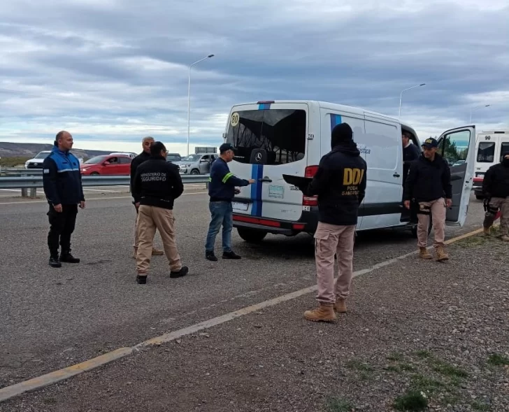 Secuestraron droga en un operativo de control vehicular en Güer Aike