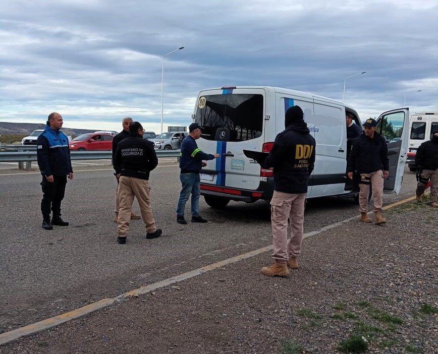 Secuestraron droga en un operativo de control vehicular en Güer Aike