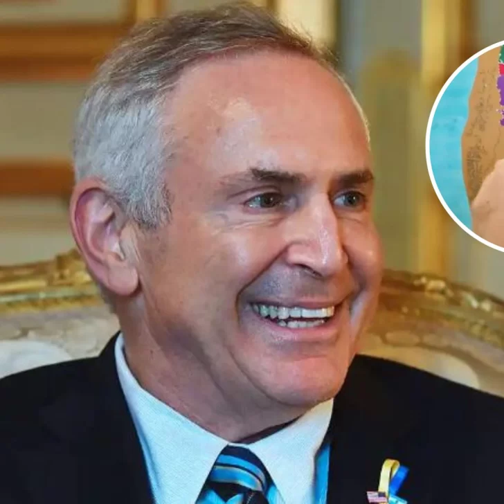 El embajador de EEUU destacó su viaje a Santa Cruz con un mapa que muestra las Malvinas como argentinas