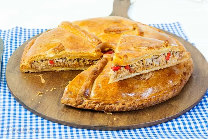 Receta de empanada gallega con masa casera