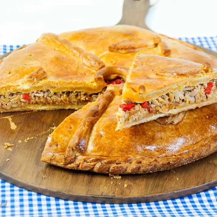 Receta de empanada gallega con masa casera