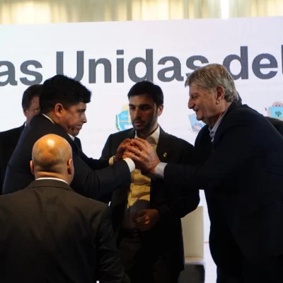 ¡Mirá las fotos! Gobernadores patagónicos brindaron una conferencia de prensa