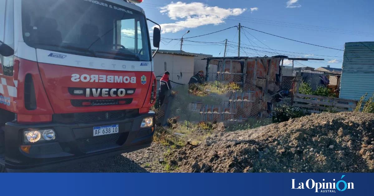 La brasa de una quema de basura provocó un incendio en el barrio José ...