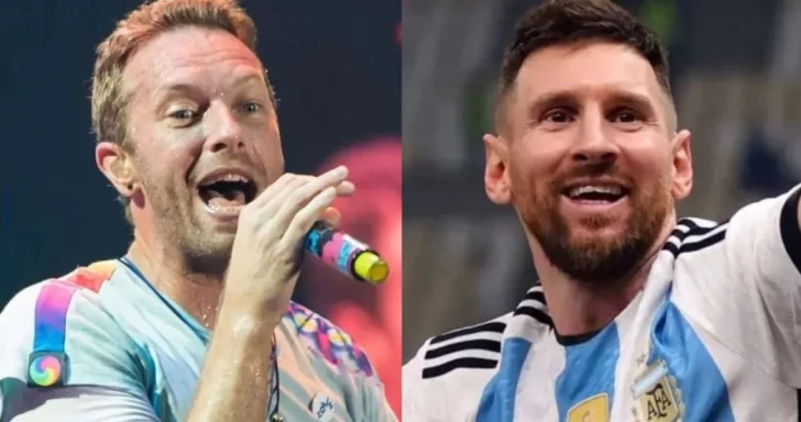 El emotivo mensaje que le envió Chris Martin, el líder de Coldplay, a Messi: “Mi hermano”