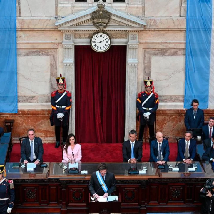 El discurso completo de Javier Milei en el Congreso