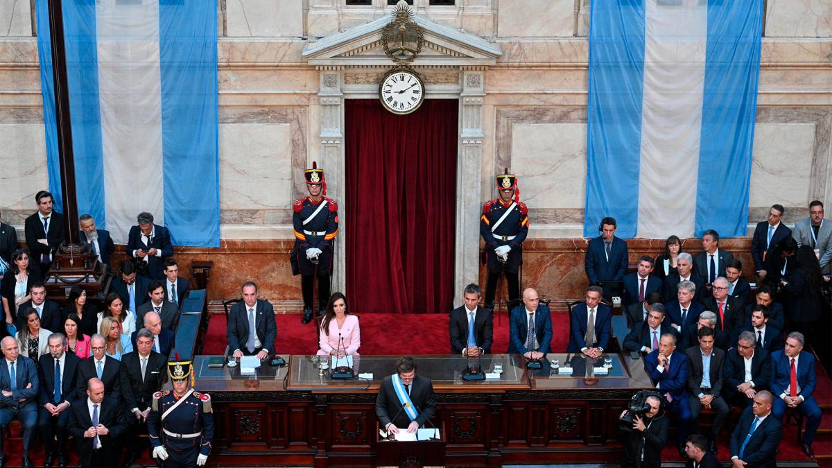 El discurso completo de Javier Milei en el Congreso