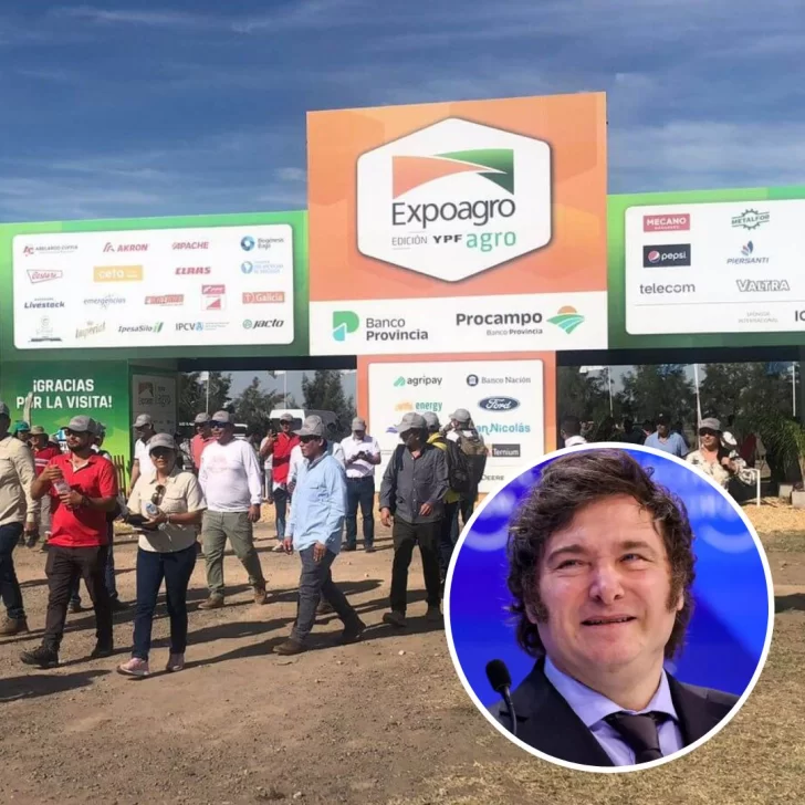 Javier Milei asiste a ExpoAgro y hay expectativa por posibles anuncios