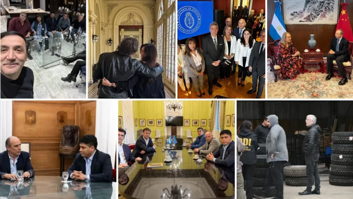 En fotos: de qué habló la clase política los últimos siete días de la semana