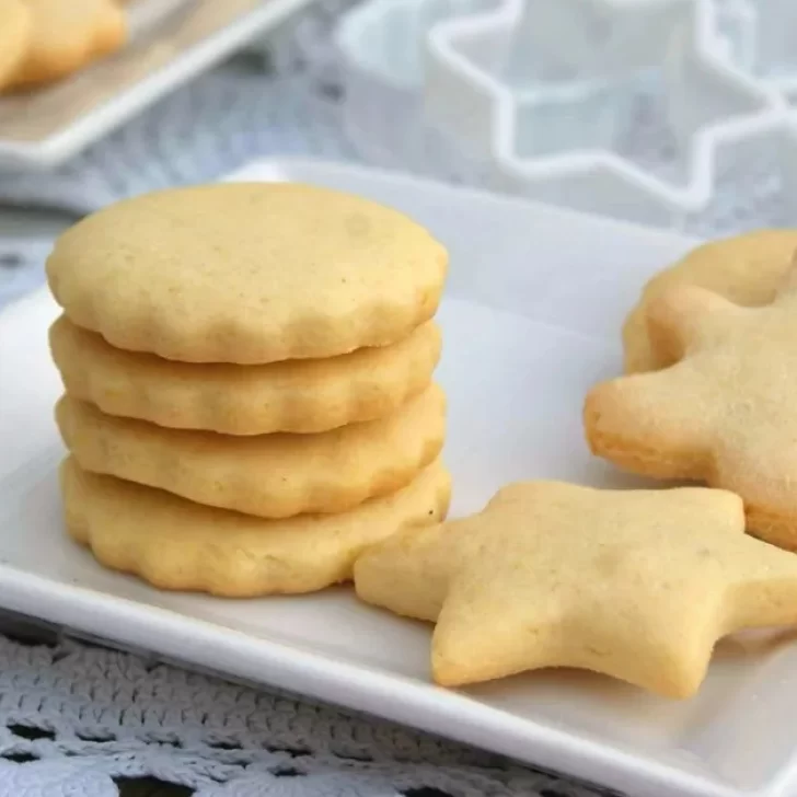 Receta de galletitas de manteca fácil y económica con solo 5 ingredientes