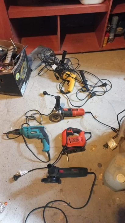 Recuperaron herramientas robadas de la Escuela Industrial 7 en Las Heras