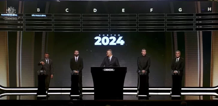 Sorteo de la Copa Libertadores 2024: cómo quedaron los grupos