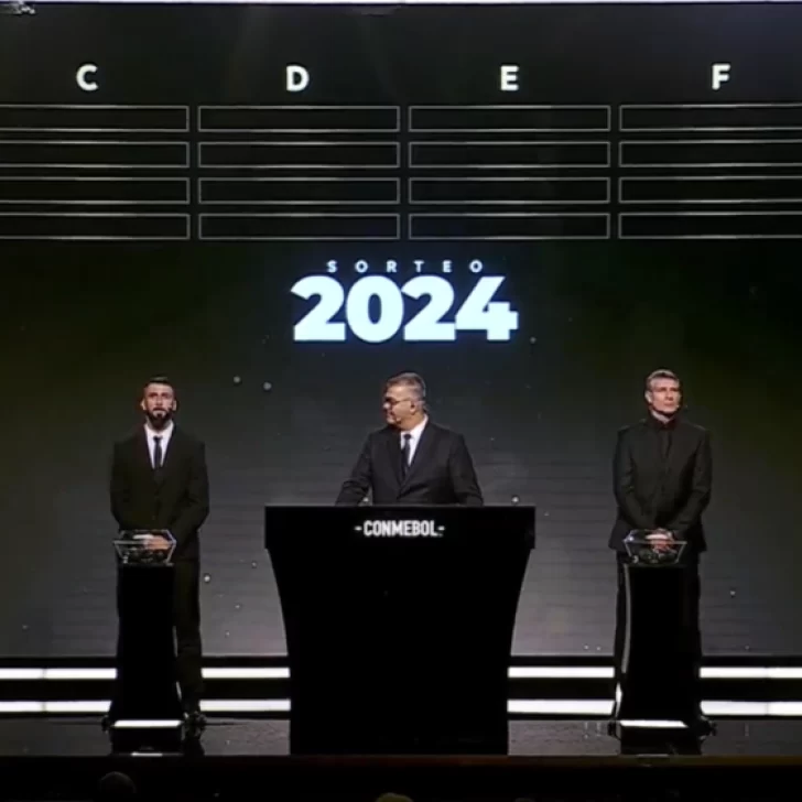 Sorteo de la Copa Libertadores 2024: cómo quedaron los grupos