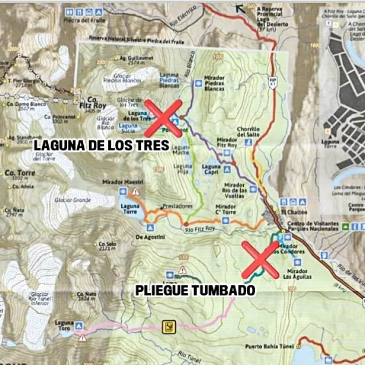 El conflicto con los brigadistas ya impacta en el Parque Nacional Los Glaciares