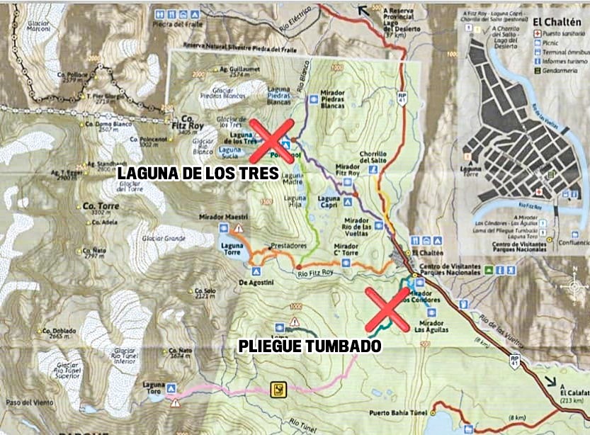 El conflicto con los brigadistas ya impacta en el Parque Nacional Los Glaciares