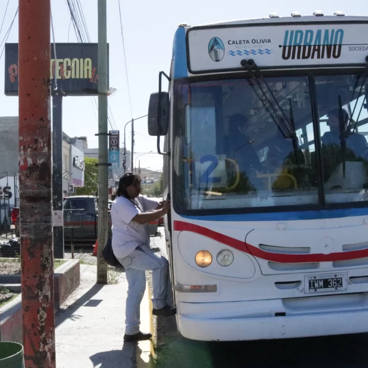 Ya rige el nuevo valor del boleto de colectivo en Caleta Olivia: $600 pesos