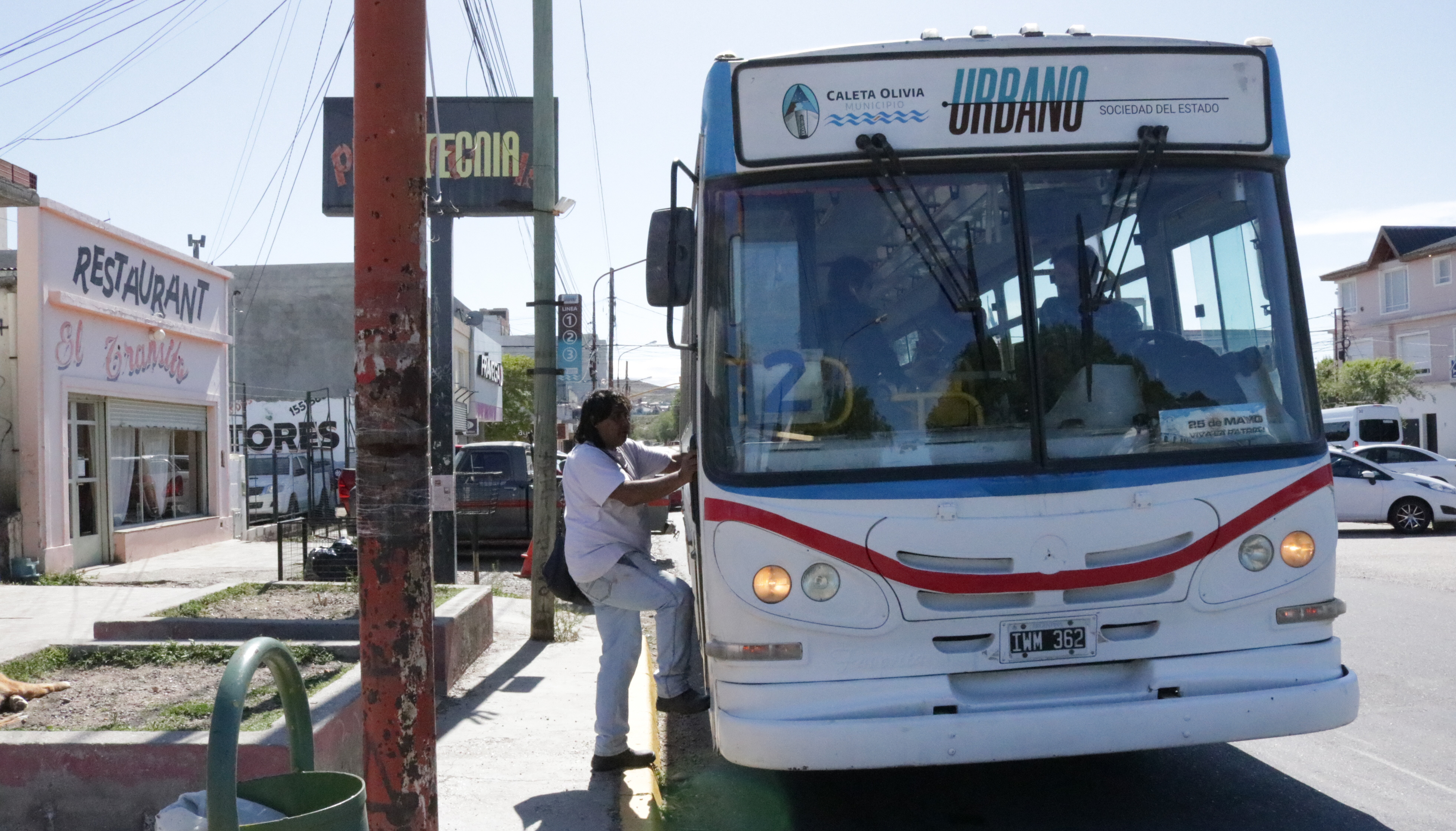 Ya rige el nuevo valor del boleto de colectivo en Caleta Olivia: $600 pesos