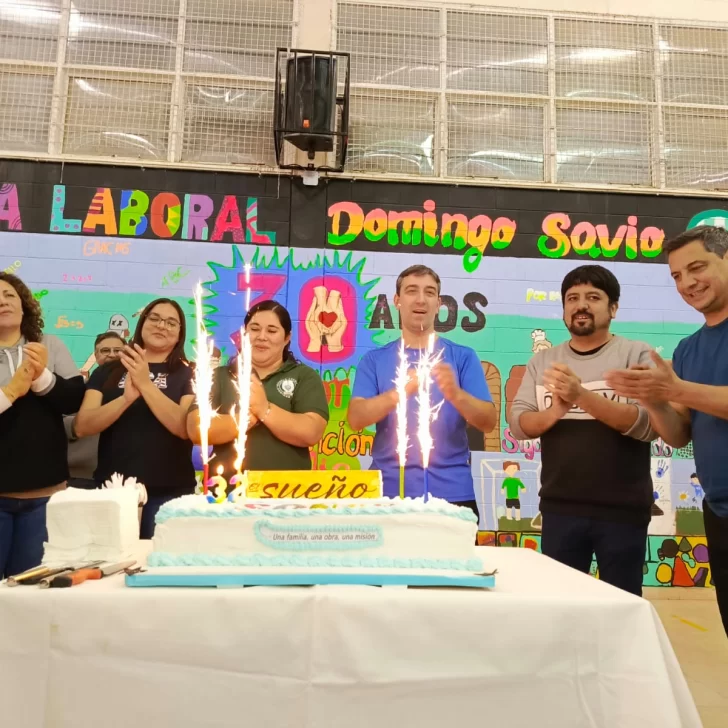 La Escuela Laboral Domingo Savio celebró 32 años de su creación