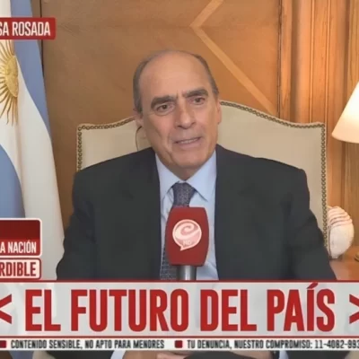 Guillermo Francos en Crónica HD: “El Pacto de Mayo sigue firme”