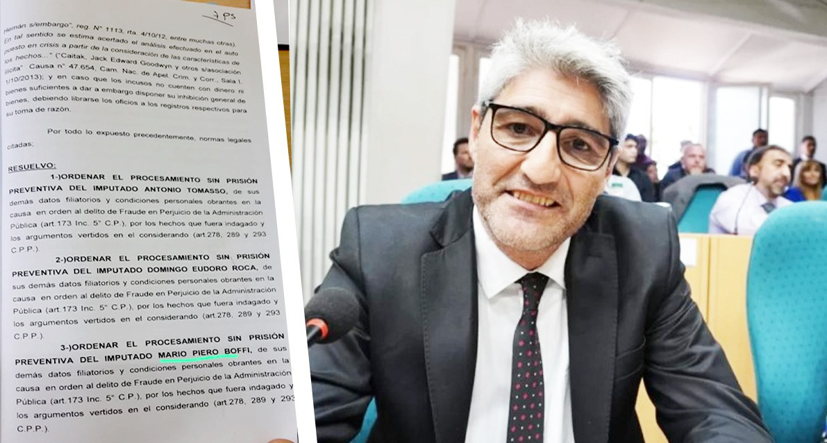 Procesaron al diputado Mario Piero Boffi Procesaron al diputado Mario Piero Boffi