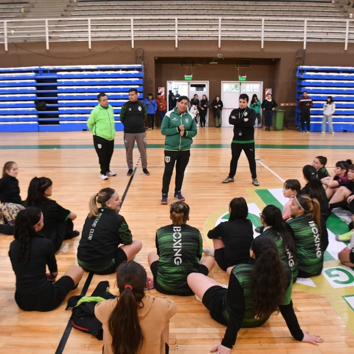 Banfield probó jugadores y jugadoras en las instalaciones de Atlético Boxing Club