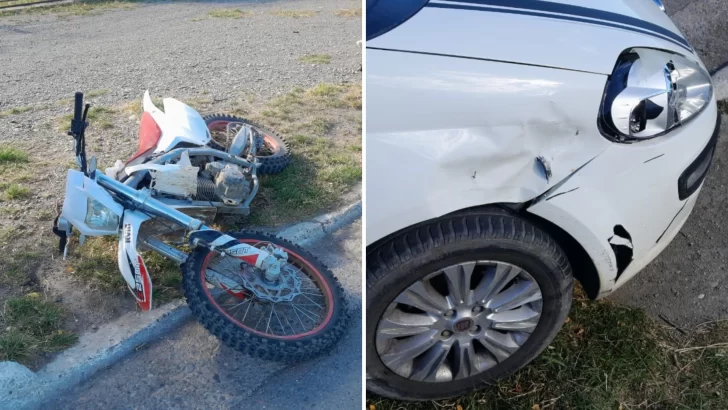 Un motociclista herido tras un choque en Gobernador Gregores