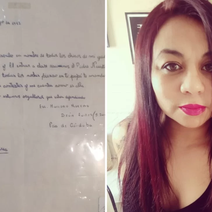 Docente de Río Gallegos busca a Andrea, una mujer de Córdoba que de niña le escribió una carta a su papá en Malvinas