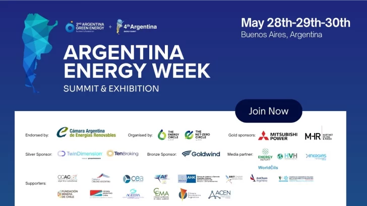 Llega “Argentina Energy Week Summit & Exhibition”, un evento clave sobre el potencial energético del país