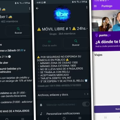 ¿Cómo operan los “Uber” en la ciudad?: son alrededor de 300 móviles en Río Gallegos