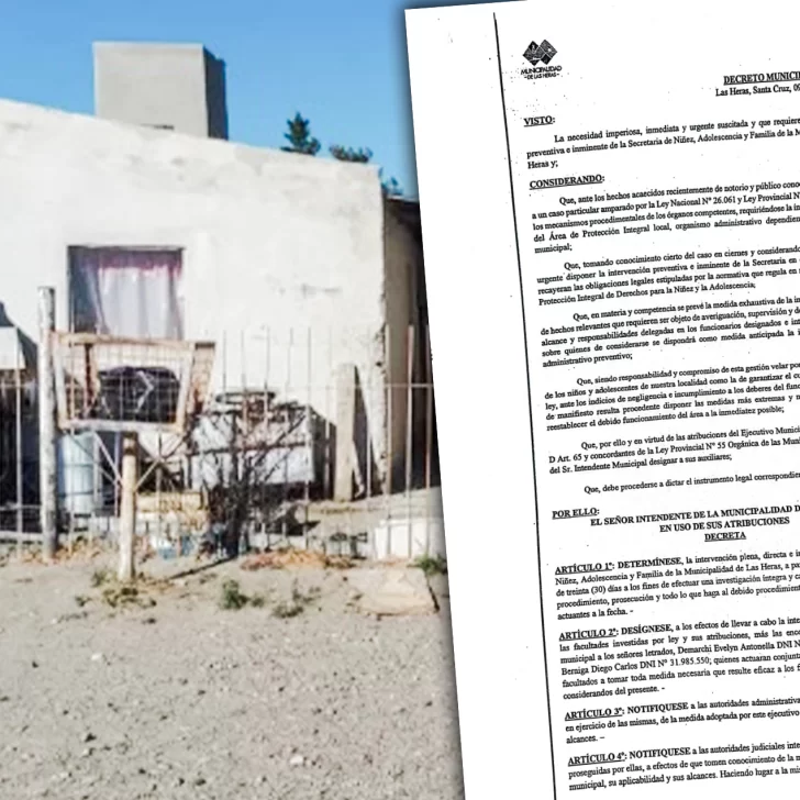 Tras el brutal caso de maltrato infantil en Las Heras, el intendente dispuso la intervención de Niñez y una investigación profunda Tras el brutal caso de maltrato infantil en Las Heras, el intendente dispuso la intervención de Niñez y una investigación profunda