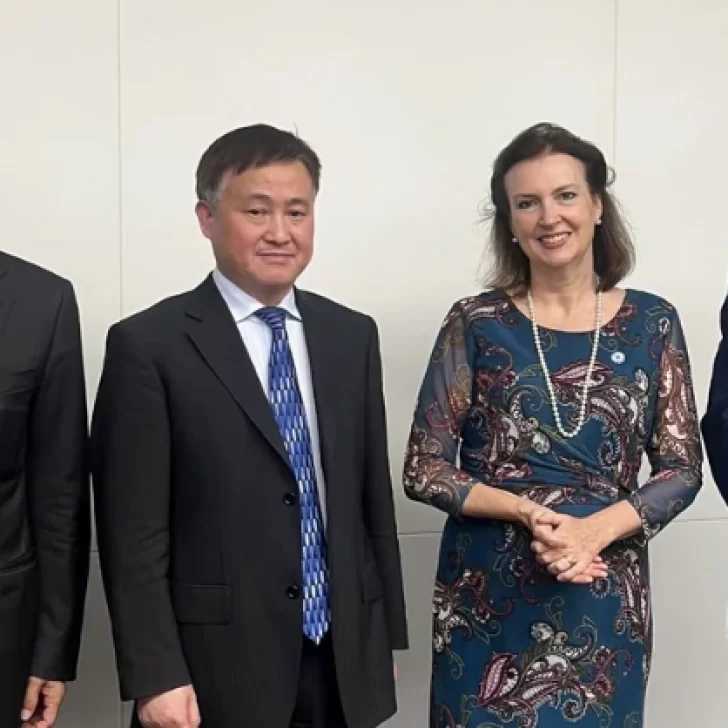 Mondino se reunió con el vicepresidente de China y el presidente del Banco Popular para fortalecer las inversiones Mondino se reunió con el vicepresidente de China y el presidente del Banco Popular para fortalecer las inversiones